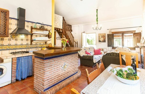 Niguelas House | Stunning private villa for 6 guests with A/C, private pool, WIFI, TV and pets allowed