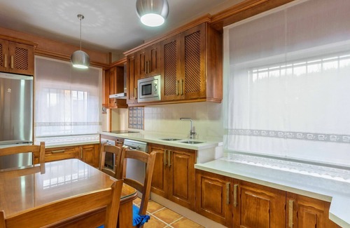 Baena House | Stunning private villa for 6 guests with WIFI, A/C, private pool, TV and terrace