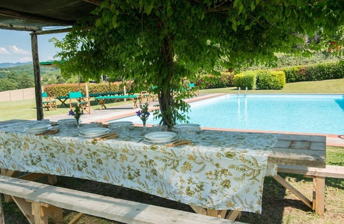 Vicchio Villa | Stunning private villa for 12 people with private pool, WIFI, TV, terrace and panoramic view