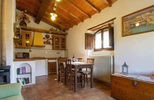 Dicomano House | Stunning private villa for 5 people with private pool, WIFI, hot tub, TV, patio and pets allowed