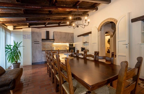 Dogana Villa | Stunning private villa with private pool, WIFI, A/C, hot tub, sauna, TV, patio and panoramic view