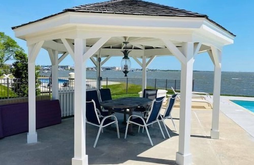 Dewey Beach House | Stunning Rehoboth Bayfront Home with Pool & Panoramic Views, Steps from Beach!