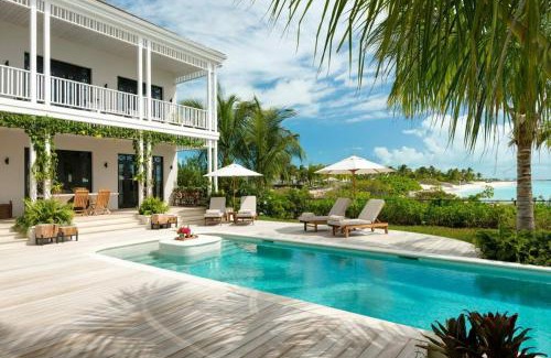 Leeward Settlement Villa | Stunning two level colonial styled villa on the beach