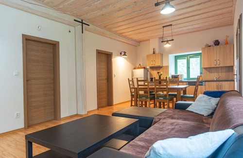 Veseli nad Luznici House | Stunning villa for 6 people with WIFI, TV and terrace