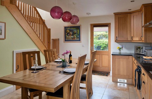 Eglwysbach House | Stunning villa for 4 guests with WIFI, hot tub, terrace, pets allowed and parking
