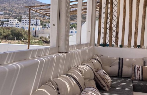 Ios Villa | Stunning Villa Roof top With sea View, Ios, Greece