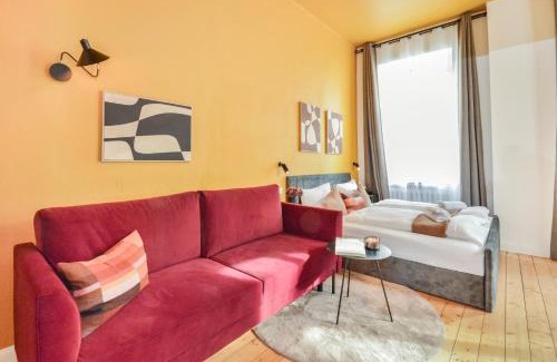 Bielefeld Apartment | Stylisches Altbau-Loft nahe Bielefeld Hbf mit Outdoor-Oase