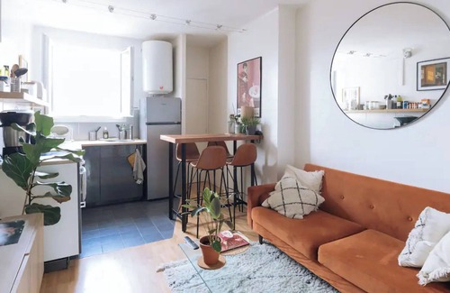 Quartier du Pont-de-Flandre Apartment | Stylish 1BD Apartment in La Villette