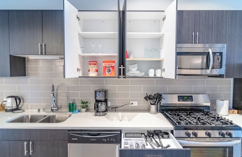 Near South Side Hotel | Stylish 2BR Cozy South Loop Suite Near McCormick