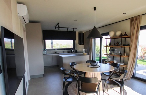 Tar-Vabriga Villa | Stylish 3-BR vacation home with heated pool, close to beaches