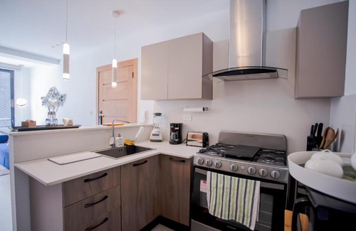 Ciudad Universitaria Apartment | Stylish City Condo W- Pool Gym Panoramic Views