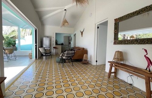 Piscadera House | Stylish comfortable home with private pool at walking distance Piscadera Beach