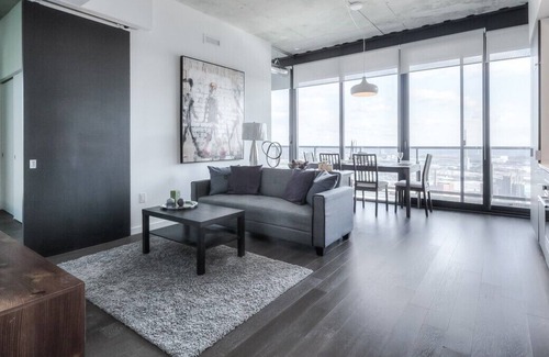 West Don Lands Apartment | STYLISH LOFT STYLE 2 BEDROOM 2 BATHROOM IN THE HEART OF TORONTO