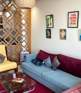 Sousse - Monastir Apartment | Stylish Sahloul 4 Apartment with Balcony