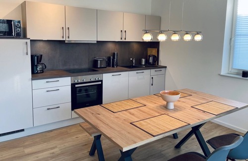 Markgrafenheide Apartment | Stylishly furnished and light-flooded holiday apartment in Markgrafenheide