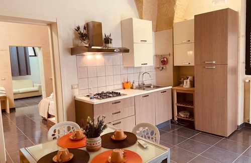 Lecce Historic Center House | Suite Desideria-Suite-Deluxe-Ensuite with Shower-City view