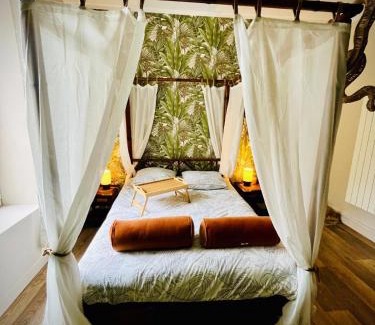 Limoges Apartment | Suite Eden Jungle, nuit romantique à 2, evasion tropicale