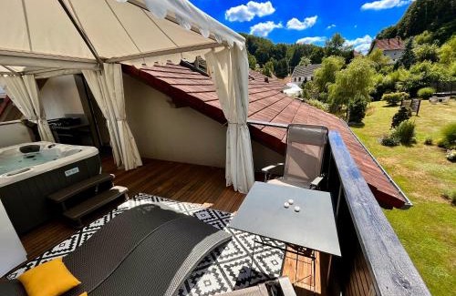 Meisenthal Apartment | Suite spa privatif Verte Vallée, séjour zen