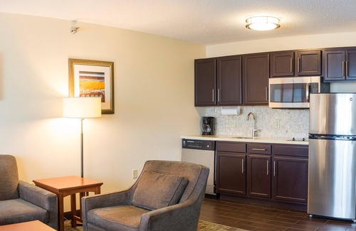 Fargo Condo | Suite with Roll-in Shower | Free Breakfast