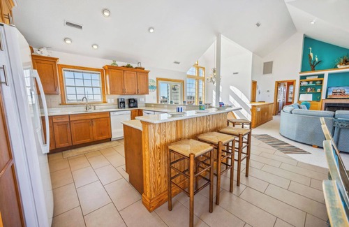 Rodanthe House | SUMMER SAVINGS - Oceanfront Dog Friendly Home w/Pool, Hot Tub, Game Rm, Theater