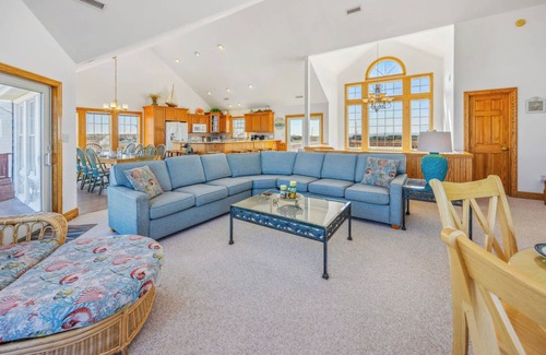 Rodanthe House | SUMMER SAVINGS - Oceanfront Dog Friendly Home w/Pool, Hot Tub, Game Rm, Theater