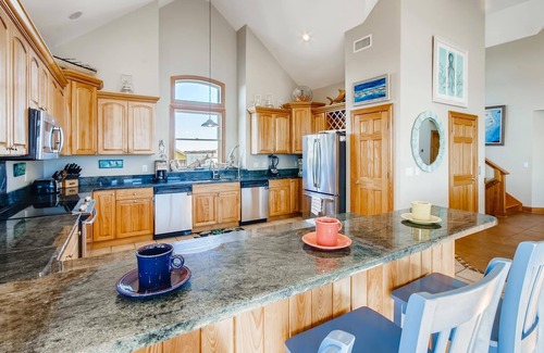 Frisco House | SUMMER SAVINGS- Oceanfront w Pool, Hot Tub, Elevator, Game Rm, Easy Beach Access