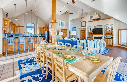 Frisco House | SUMMER SAVINGS- Oceanfront w Pool, Hot Tub, Elevator, Game Rm, Easy Beach Access