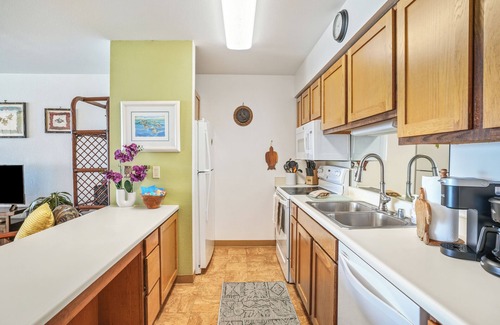 Wailua House Lots Condo | Summer Special "Sea Haven: Oceanfront Getaway with Breathtaking Views at Wailua Bay View 305!"