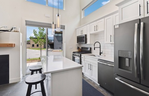 Whitefish Condo | Summers Stays for You and Your Pet in Whitefish! Pet Friendly Quarry unit! Community Amenities!