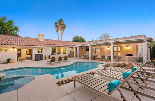 Desert Club Estates House | 'Sunbloom' Pool, Spa, Walk to Old Town