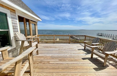 Ocracoke House | Sundance: Spacious waterfront home with amazing views.