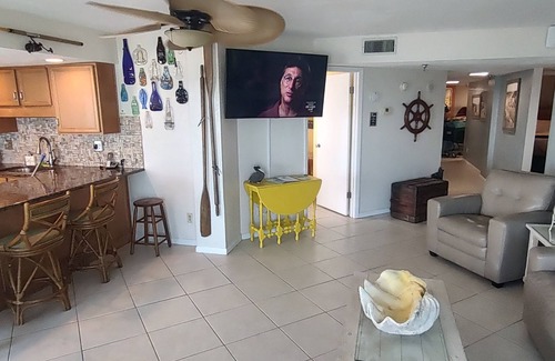 Port Orange Condo | SUNGLOW RESORT 503 Spacious Deluxe Ocean Front Corner Suite with Large Balcony
