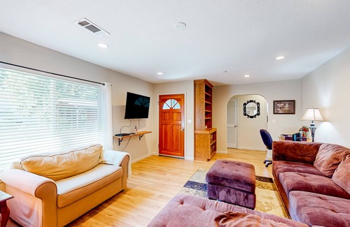 Blue Lake House | Sunny Blue Lake home near Mad River with large backyard, play structure