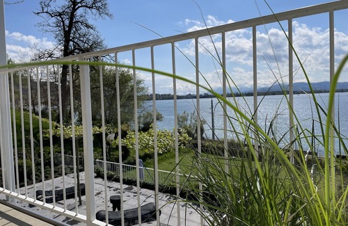Lochau Apartment | "SUNSET Apartment directly on Lake Constance with parking."