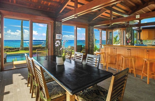 Poipu House | Sunset Makai Hale By Parrish Kauai - luxury oceanfront home w/pool