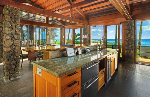 Poipu House | Sunset Makai Hale By Parrish Kauai - luxury oceanfront home w/pool