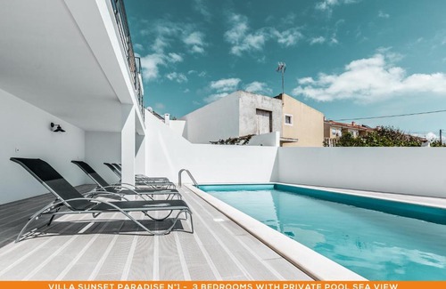 Atalaia de Cima Villa | Sunset Paradise - LUXURY Villa with Private Pool, Sea View & Rooftop