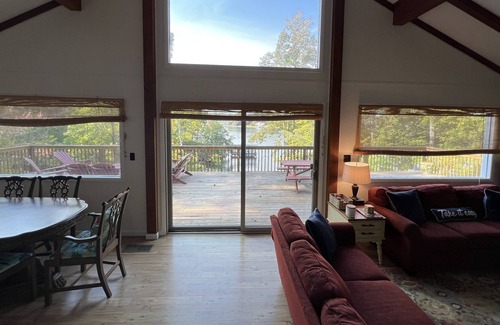 High Point House | Sunset Trail private wide water views w/ private beach
