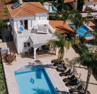 Ayia Thekla Villa | Sunset Villa private complex heated pool