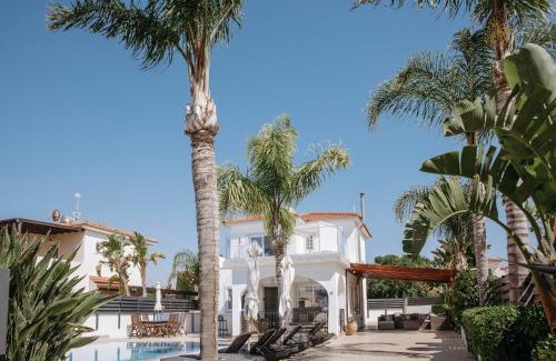 Ayia Thekla Villa | Sunset Villa private complex heated pool