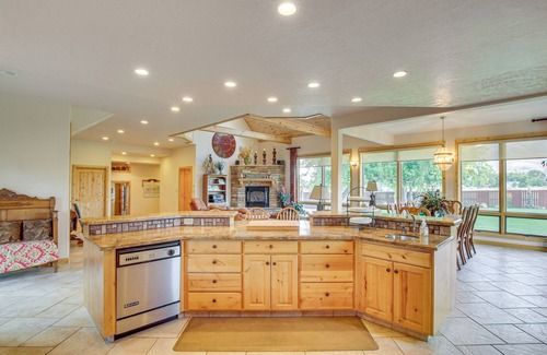 Oneida County House | 'Sunshine Ranch' in Idaho: Outdoor Living & Views!