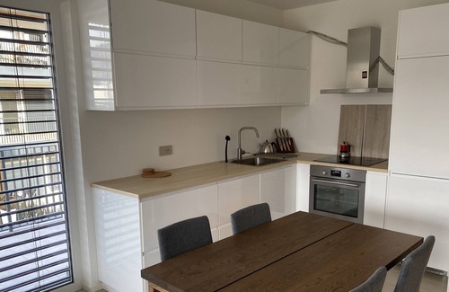 Bolzano Condo | Super new apartment Bozen Süd with outdoor pool in the middle of apple fields