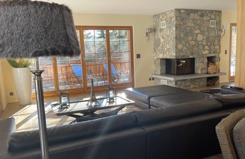 Randogne Ski Chalet | Superb chalet with exceptional comfort - 10 people facing to the mountains