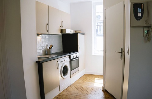 Rouen City Centre Apartment | Superb flat T2 Rouen centre - View on courtyard