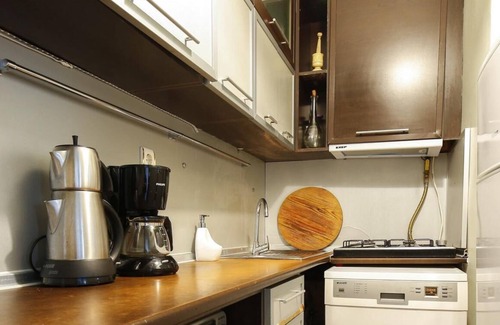 Tophane Apartment | Superb Flat with Backyard in Cihangir, Beyoglu