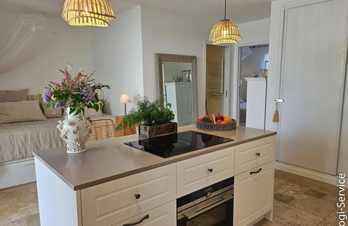 Port Grimaud Apartment | Superb renovated 2-room apartment with garden et mooring