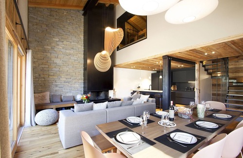 Les Deux Alpes Condo | Superbe appartement style chalet + sauna privé