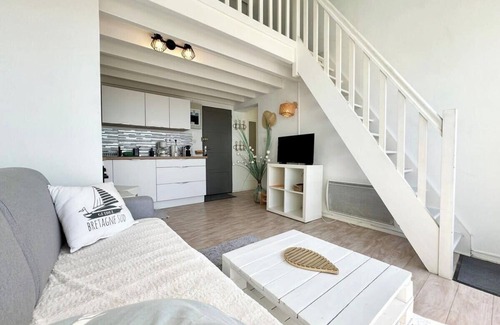 Guidel-Plages Apartment | Superbe appartement duplex - Vue mer - Piscine