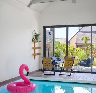 Combrit Villa | Superbe villa 5 étoiles, piscine intérieure chauffée 29C
