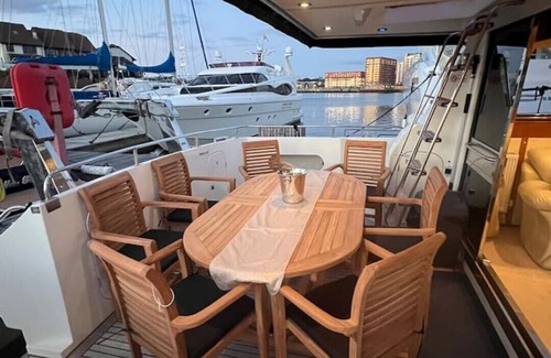 Southampton City Centre Boat Rental | Superyacht on 5* Town Quay Marina, Southampton